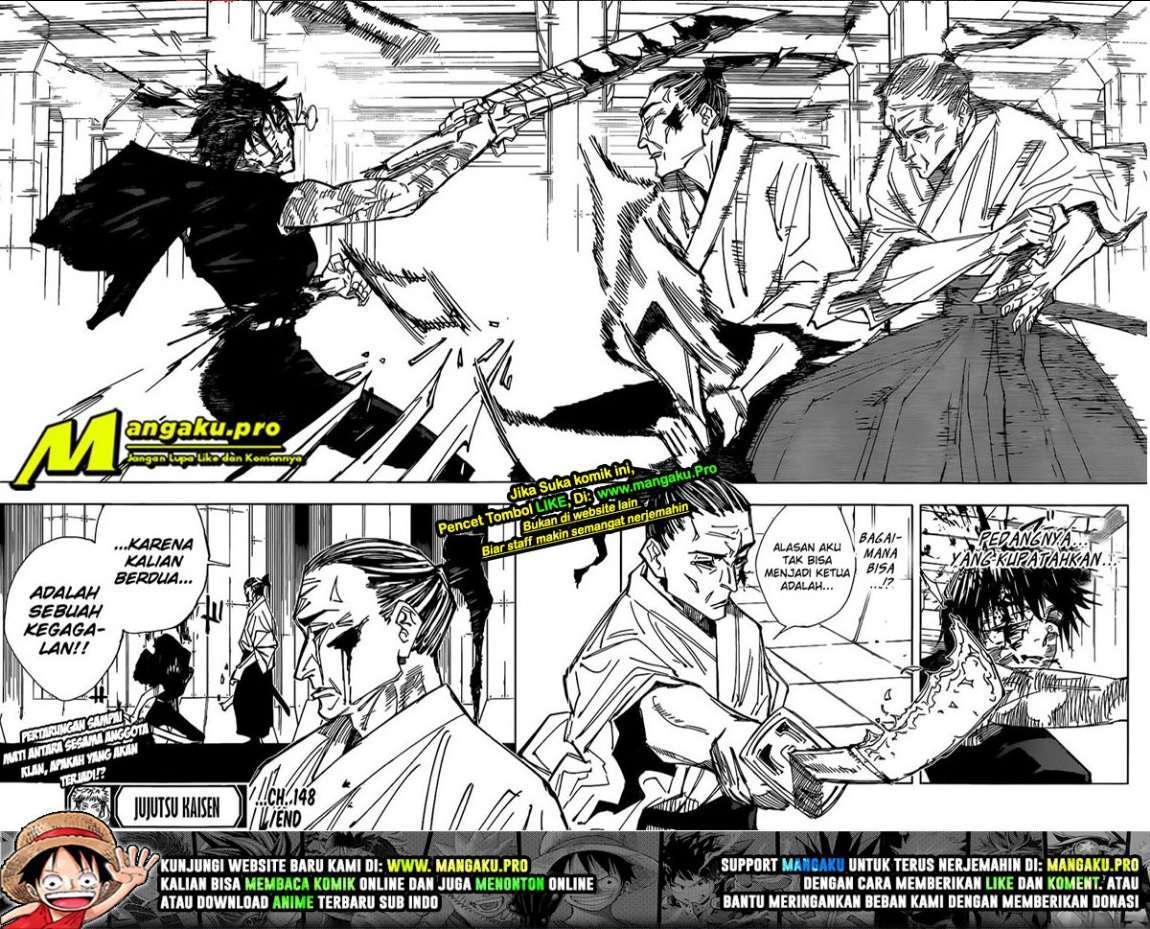 Jujutsu Kaisen Chapter 148 - halaman 11