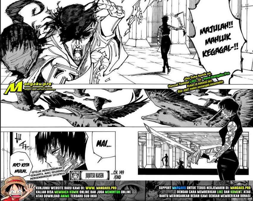 Jujutsu Kaisen Chapter 149 - halaman 13