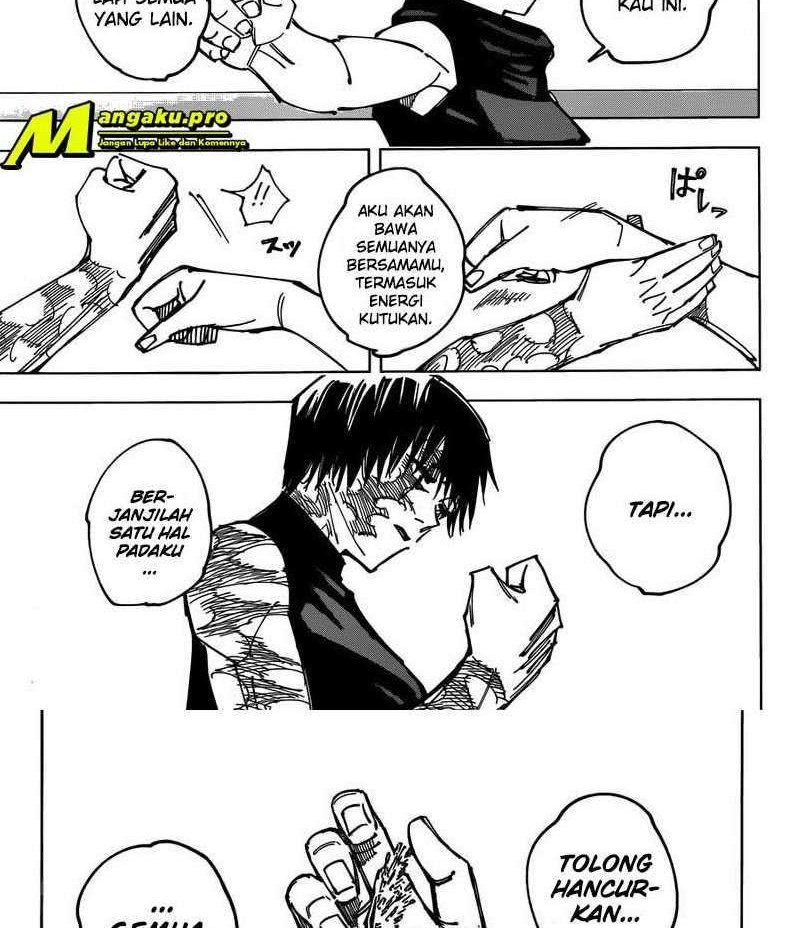 Jujutsu Kaisen Chapter 149 - halaman 8
