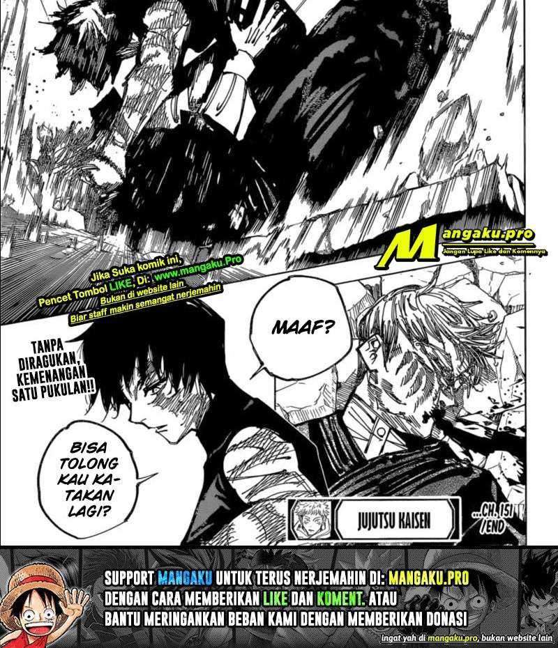 Jujutsu Kaisen Chapter 151 - halaman 11