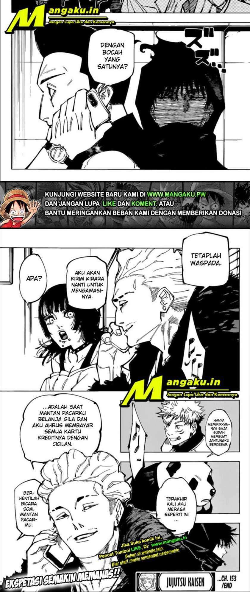 Jujutsu Kaisen Chapter 153 - halaman 11