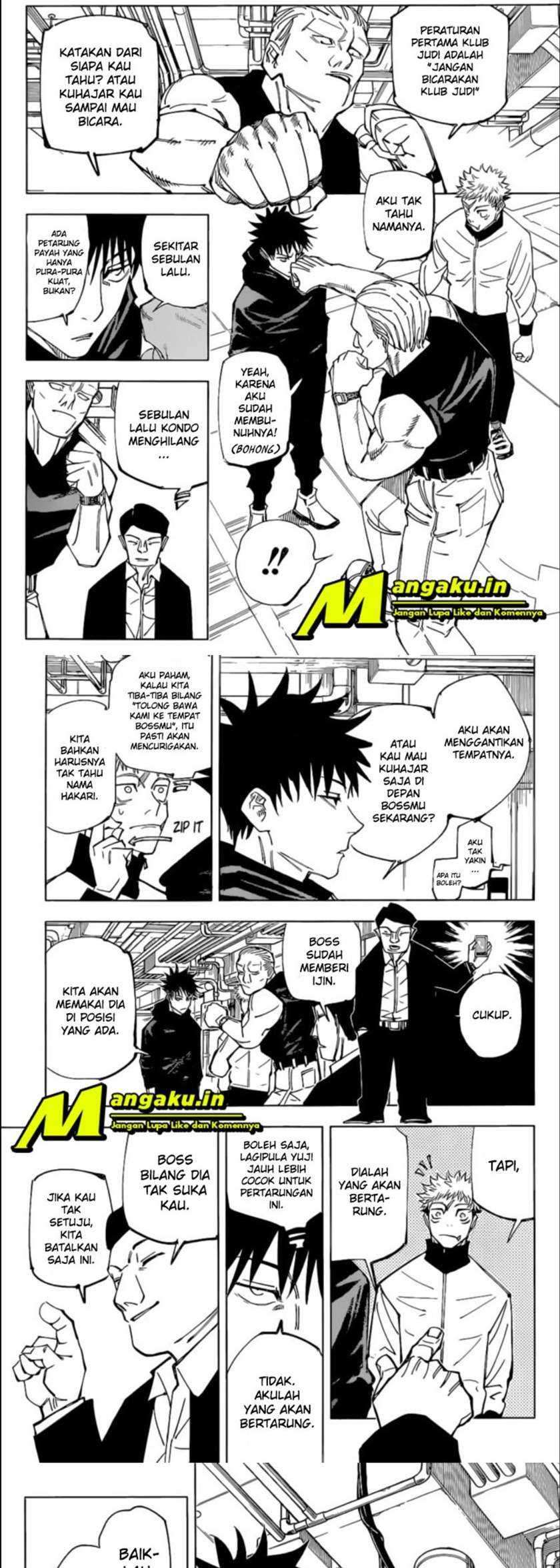 Jujutsu Kaisen Chapter 153 - halaman 3
