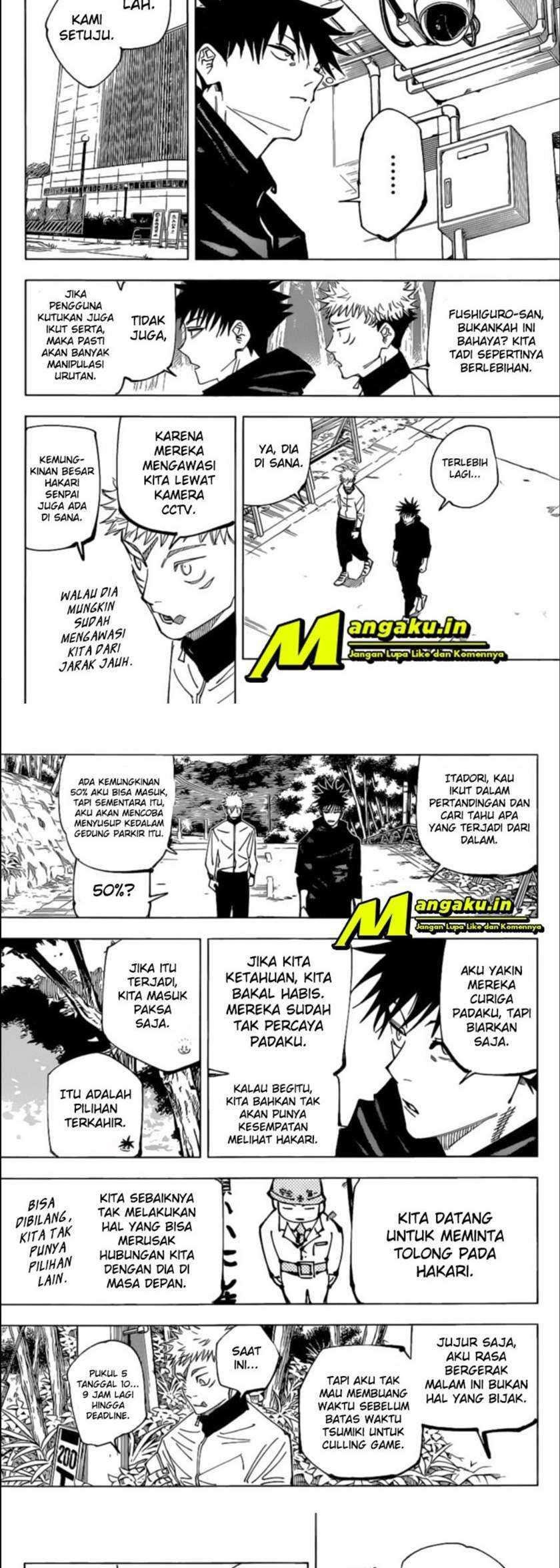 Jujutsu Kaisen Chapter 153 - halaman 4