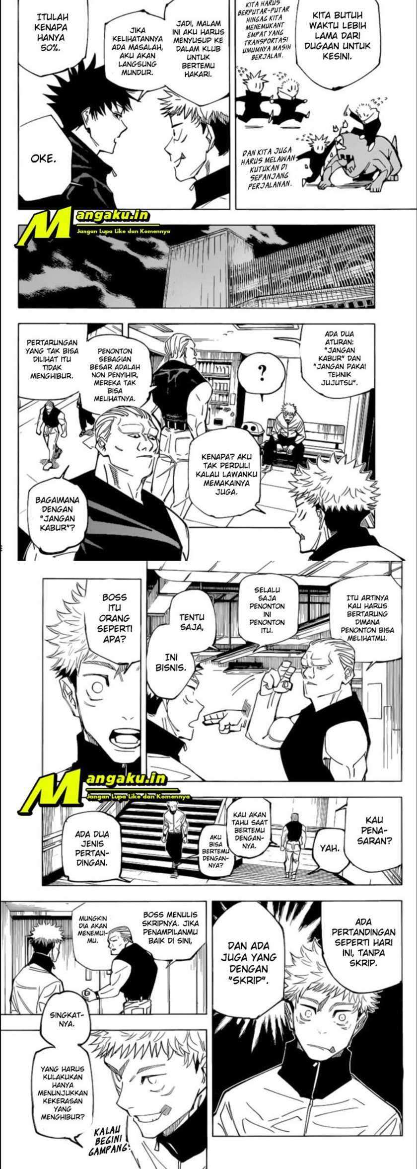Jujutsu Kaisen Chapter 153 - halaman 5