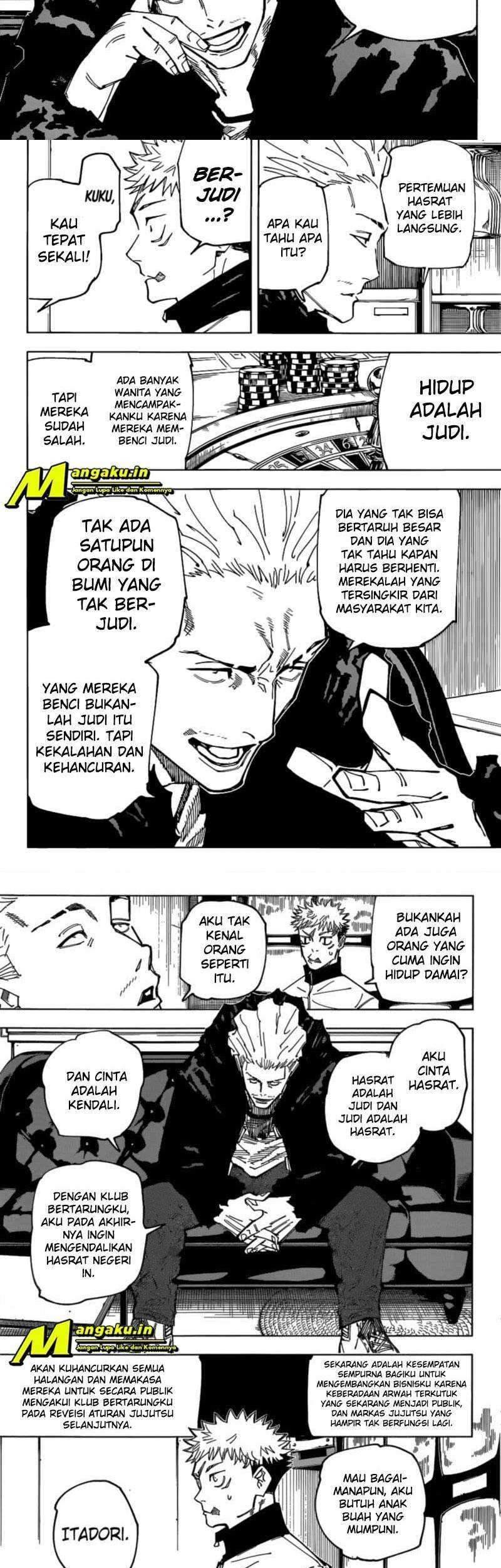 Jujutsu Kaisen Chapter 155 - halaman 3