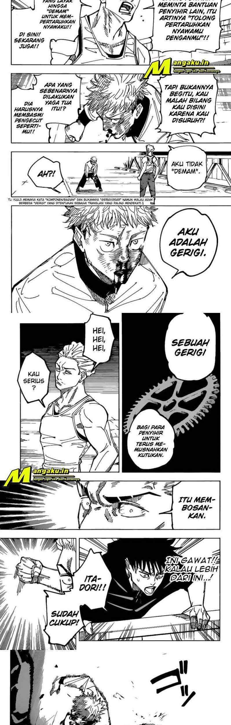 Jujutsu Kaisen Chapter 157 - halaman 7