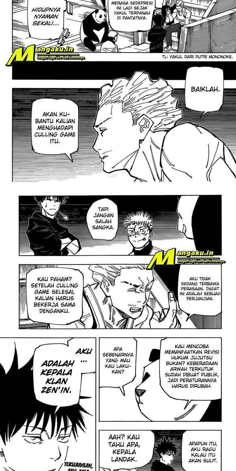 Jujutsu Kaisen Chapter 158 - halaman 2