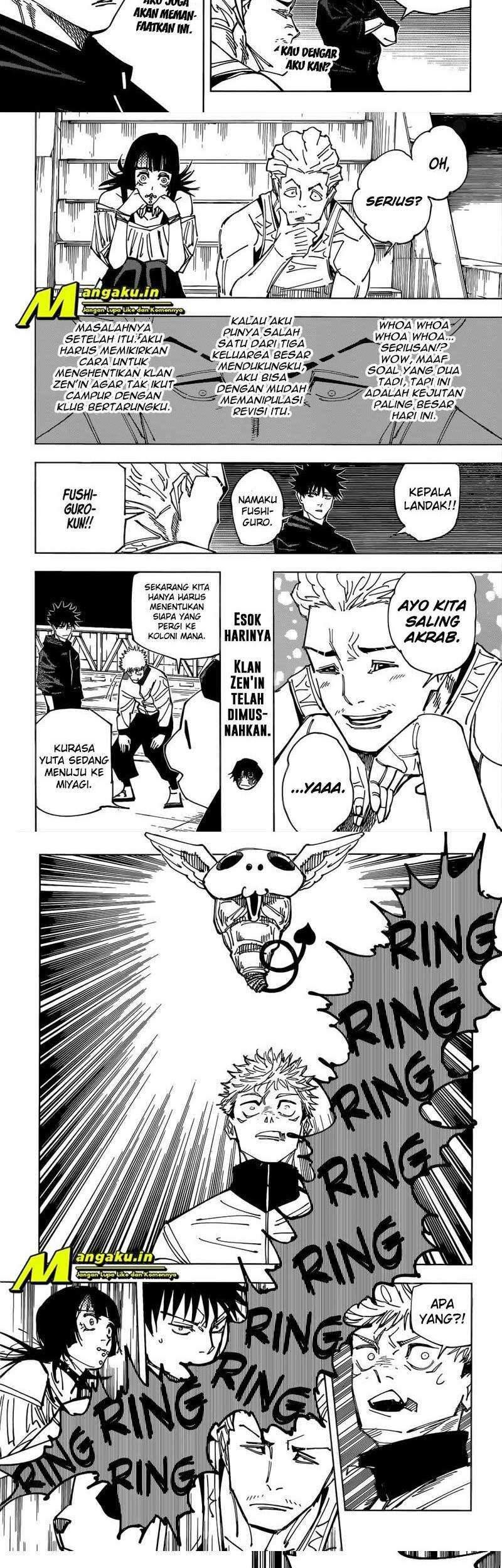Jujutsu Kaisen Chapter 158 - halaman 3