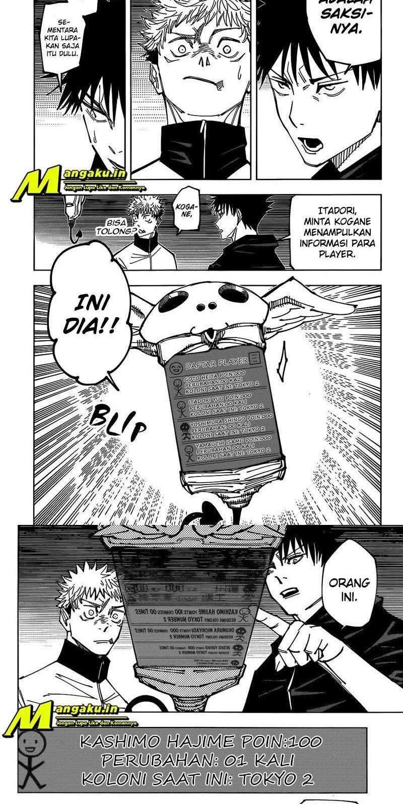 Jujutsu Kaisen Chapter 158 - halaman 8