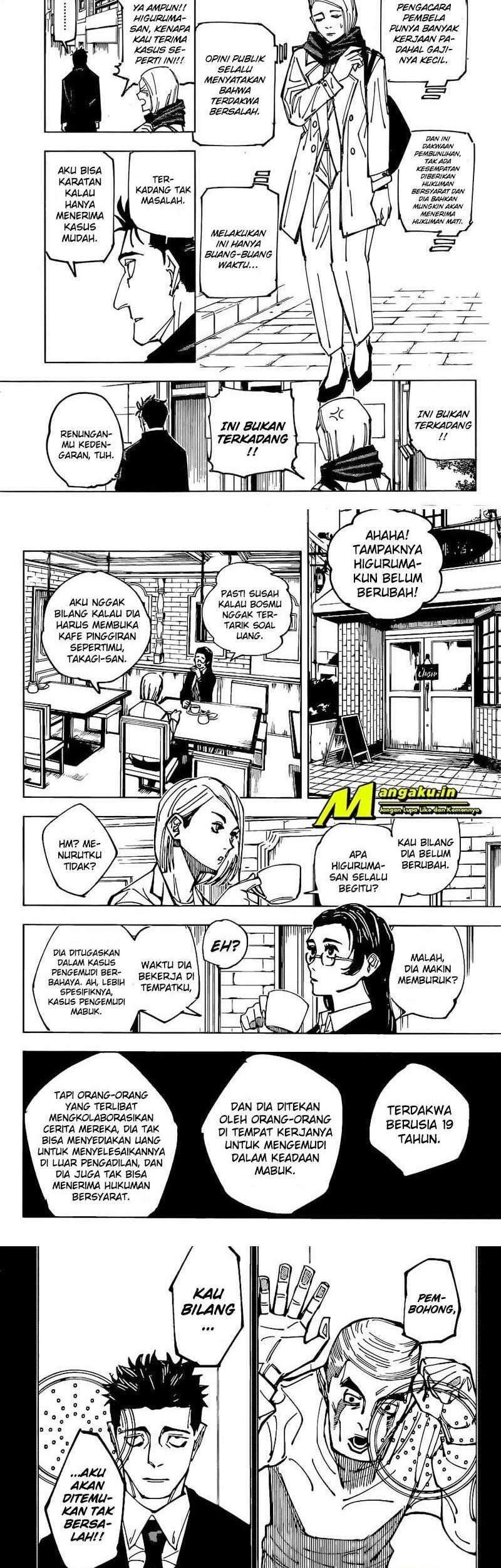 Jujutsu Kaisen Chapter 159 - halaman 5