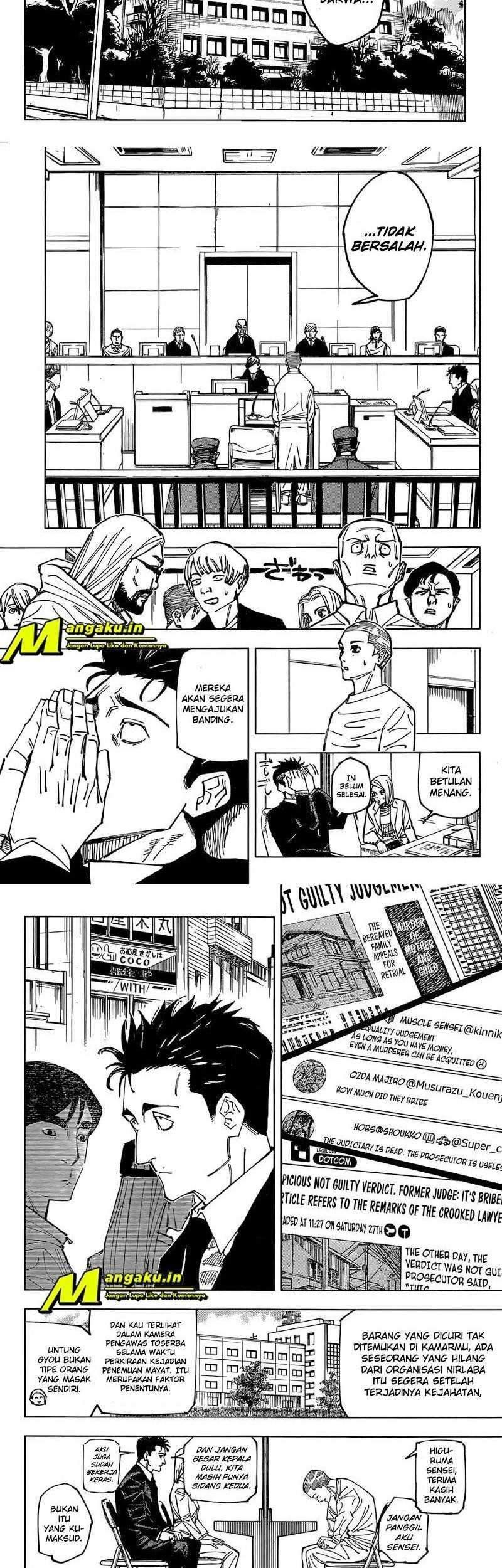 Jujutsu Kaisen Chapter 159 - halaman 7
