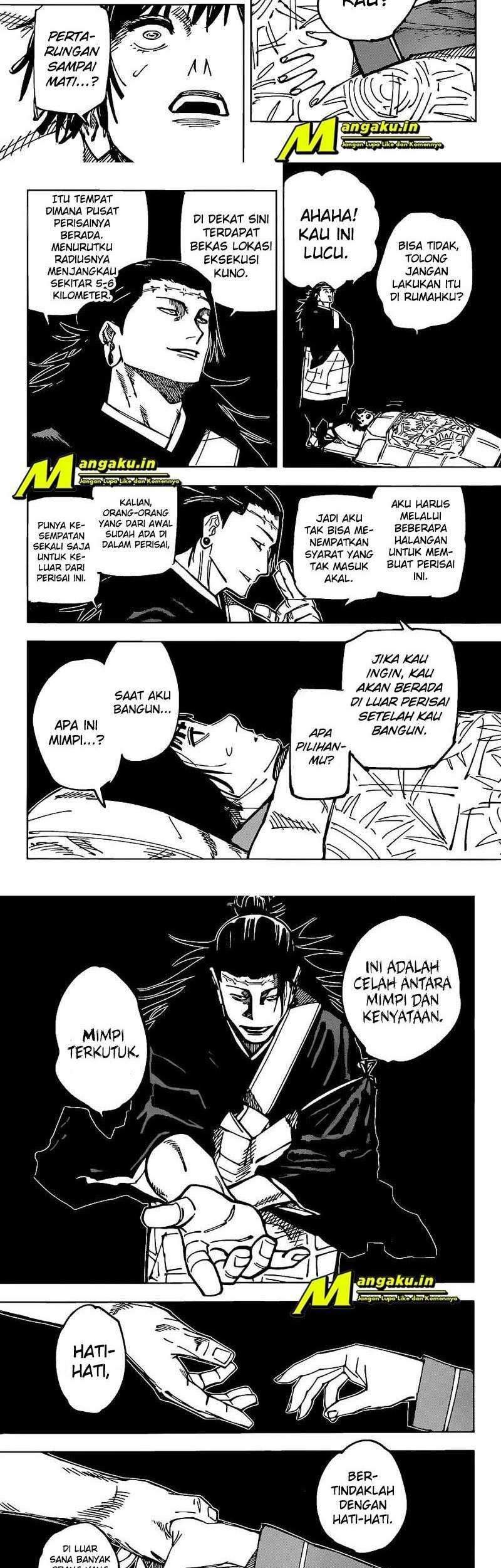 Jujutsu Kaisen Chapter 160 - halaman 3
