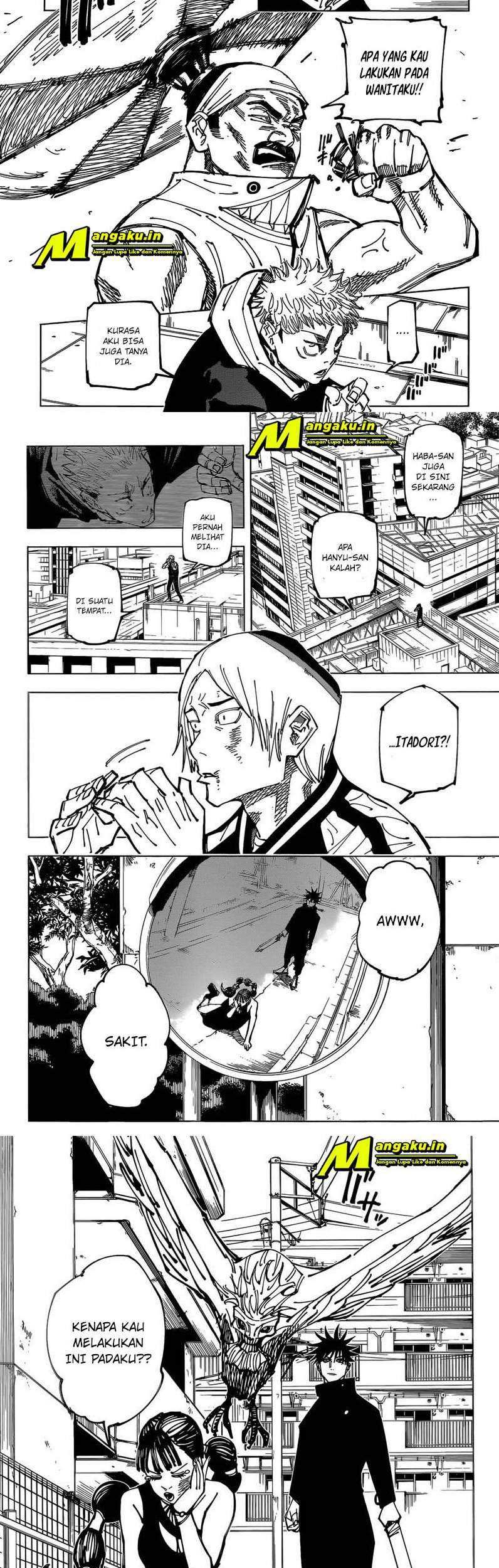 Jujutsu Kaisen Chapter 161 - halaman 10