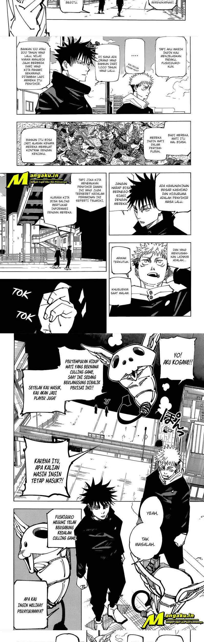 Jujutsu Kaisen Chapter 161 - halaman 3