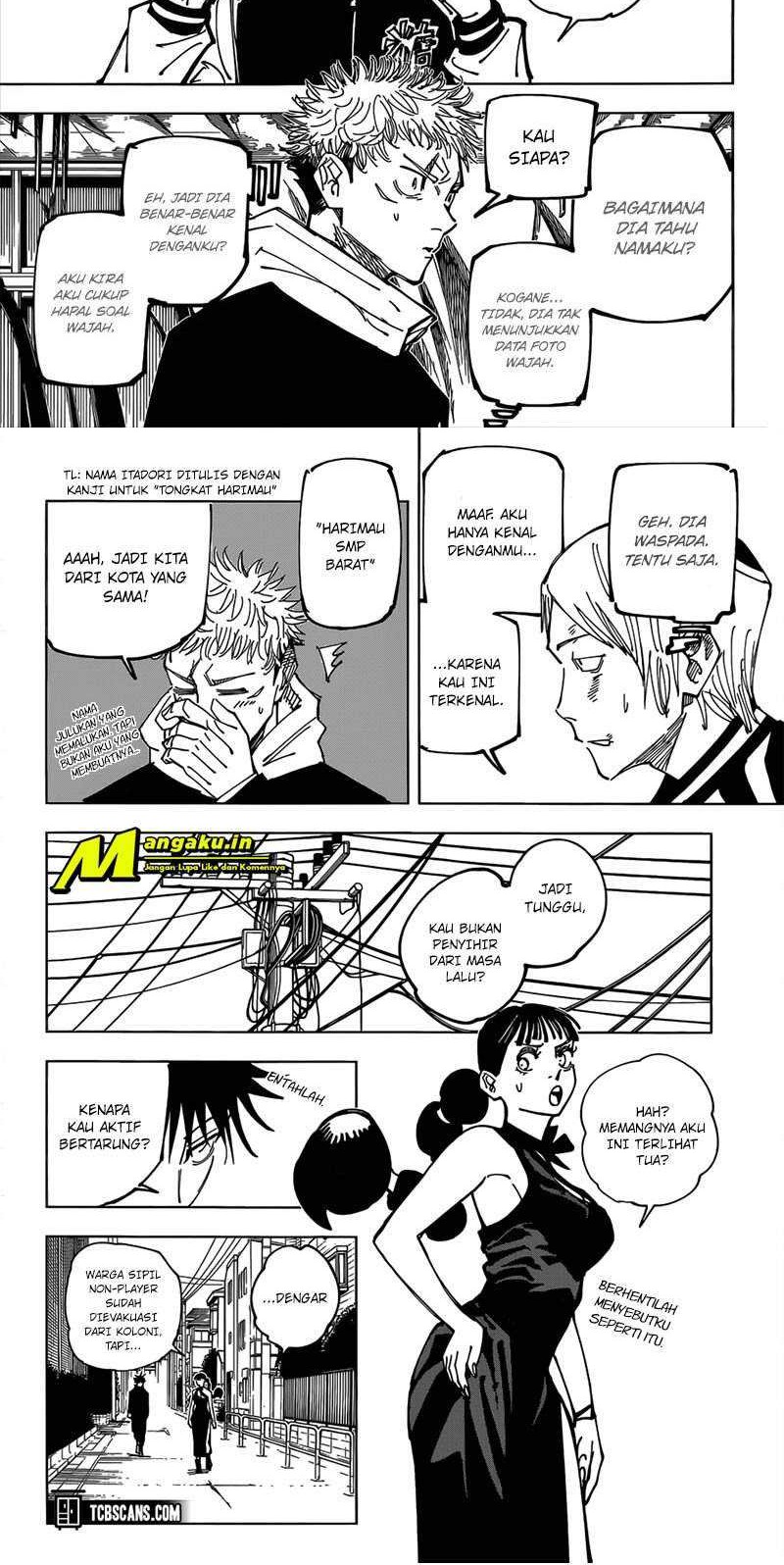 Jujutsu Kaisen Chapter 162 - halaman 8