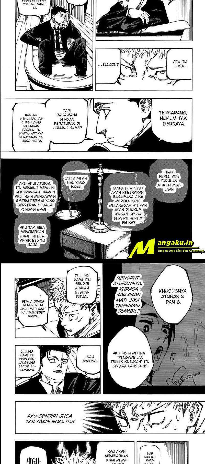 Jujutsu Kaisen Chapter 163 - halaman 12