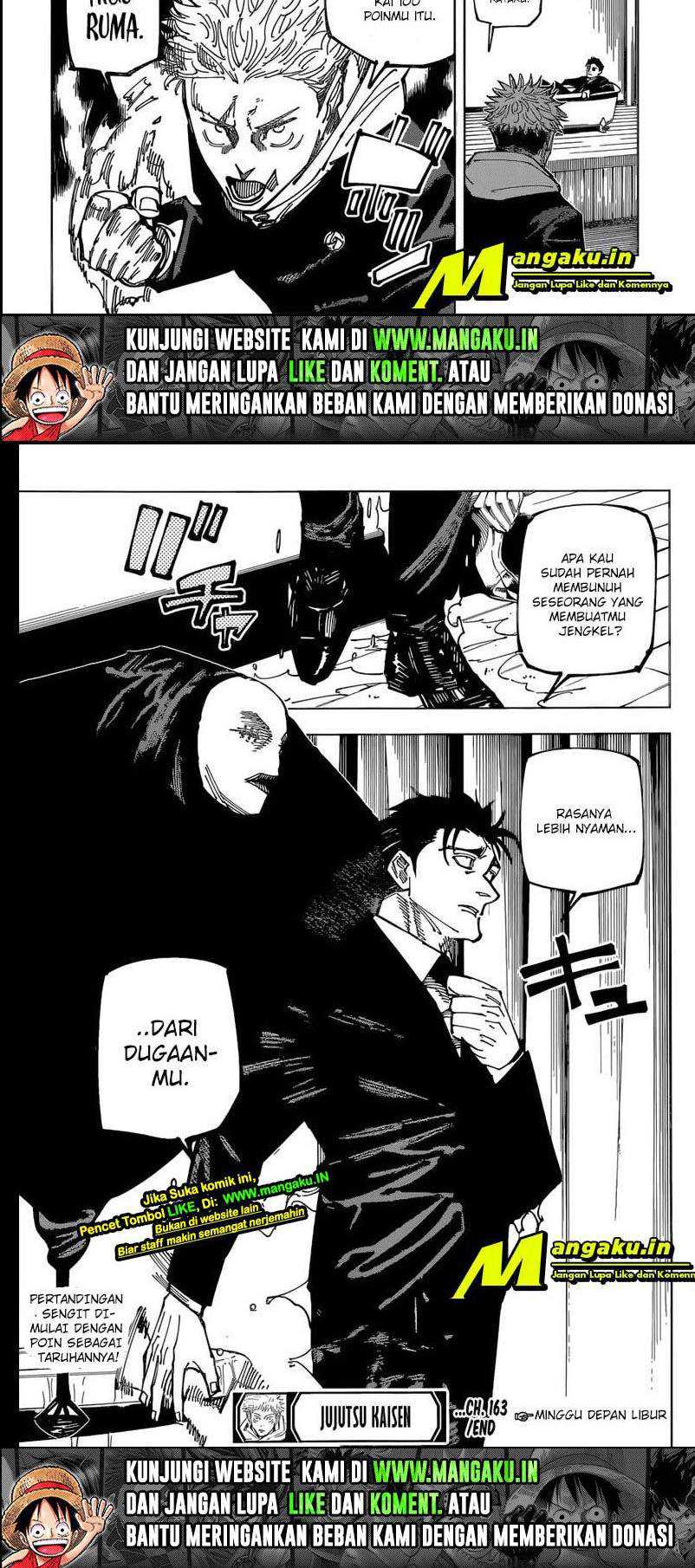 Jujutsu Kaisen Chapter 163 - halaman 13
