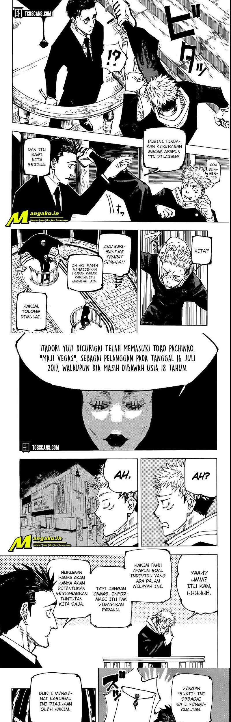 Jujutsu Kaisen Chapter 164 - halaman 3