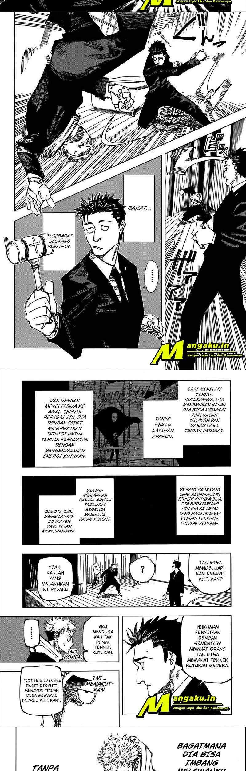 Jujutsu Kaisen Chapter 165 - halaman 3
