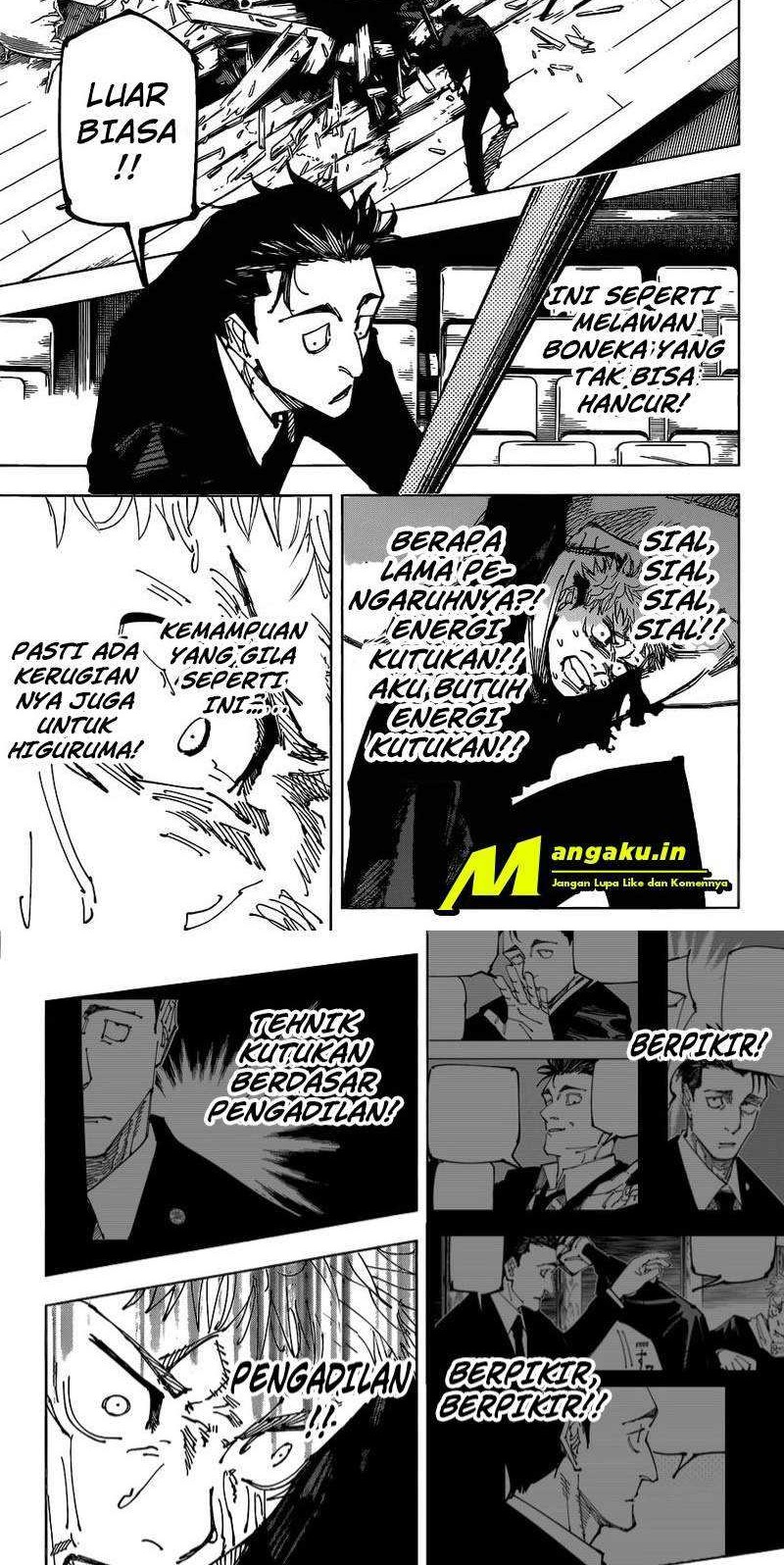 Jujutsu Kaisen Chapter 165 - halaman 8