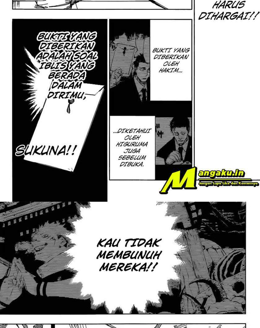 Jujutsu Kaisen Chapter 166 - halaman 15