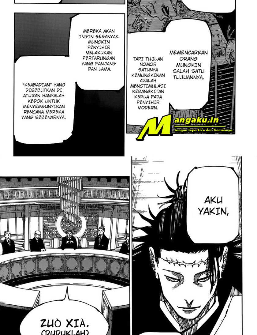 Jujutsu Kaisen Chapter 167 - halaman 10