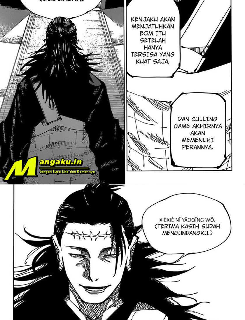 Jujutsu Kaisen Chapter 167 - halaman 11