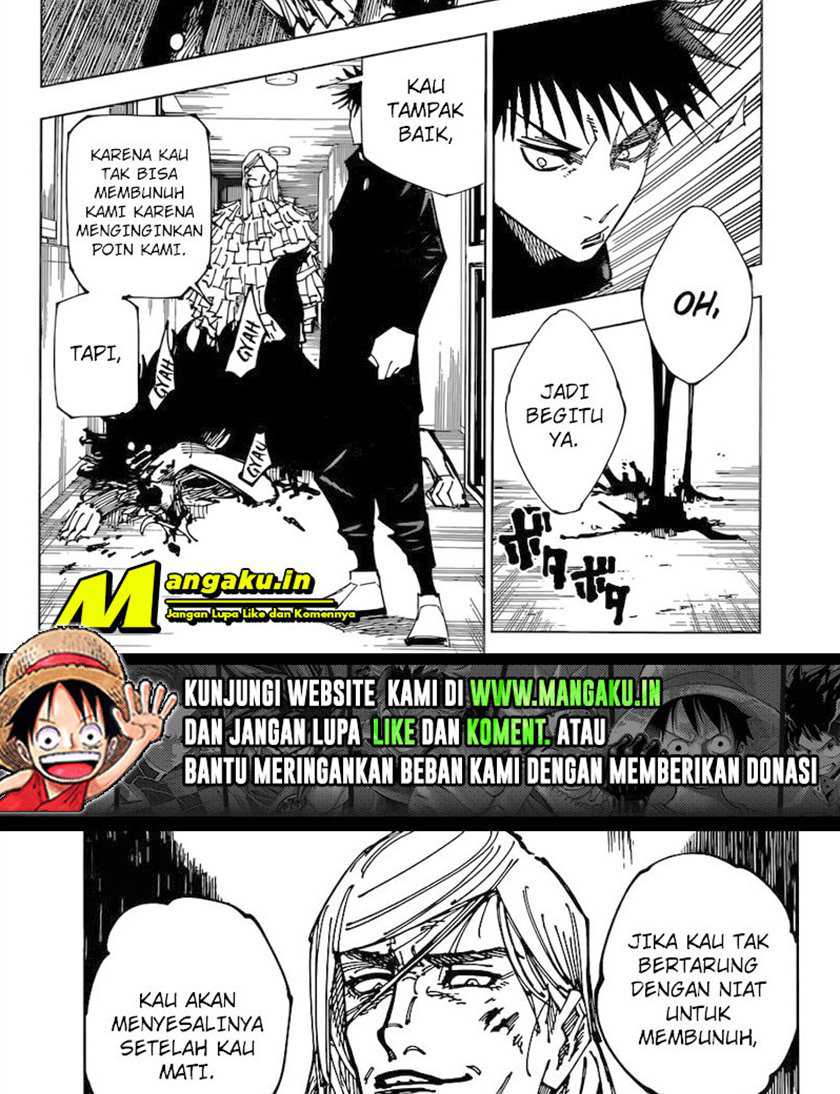 Jujutsu Kaisen Chapter 167 - halaman 21