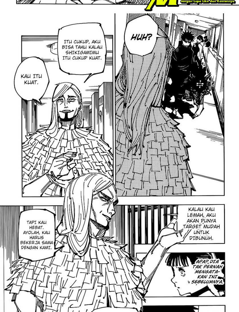 Jujutsu Kaisen Chapter 167 - halaman 6