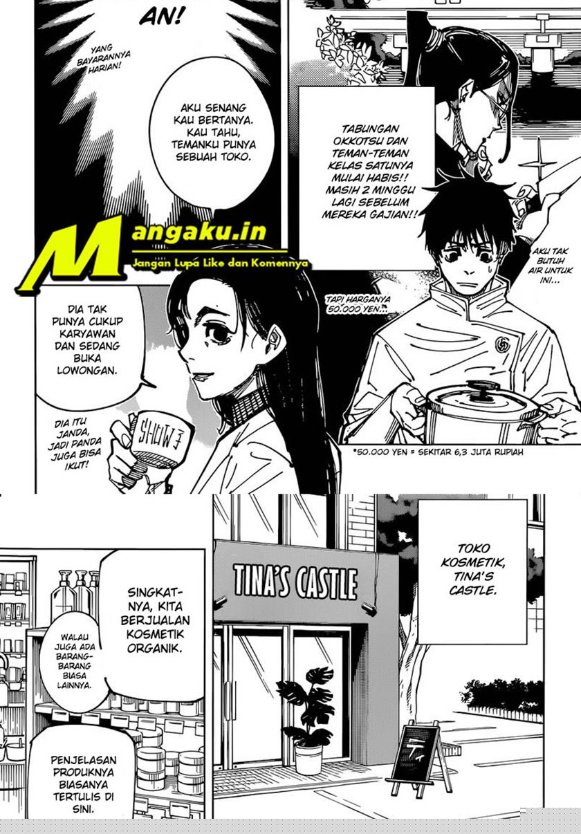 Jujutsu Kaisen Chapter 168.5 - halaman 3