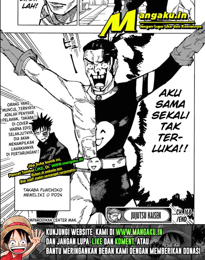 Jujutsu Kaisen Chapter 168 - halaman 26