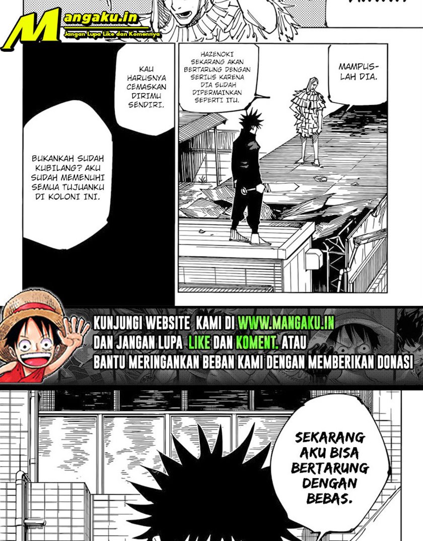 Jujutsu Kaisen Chapter 169 - halaman 22