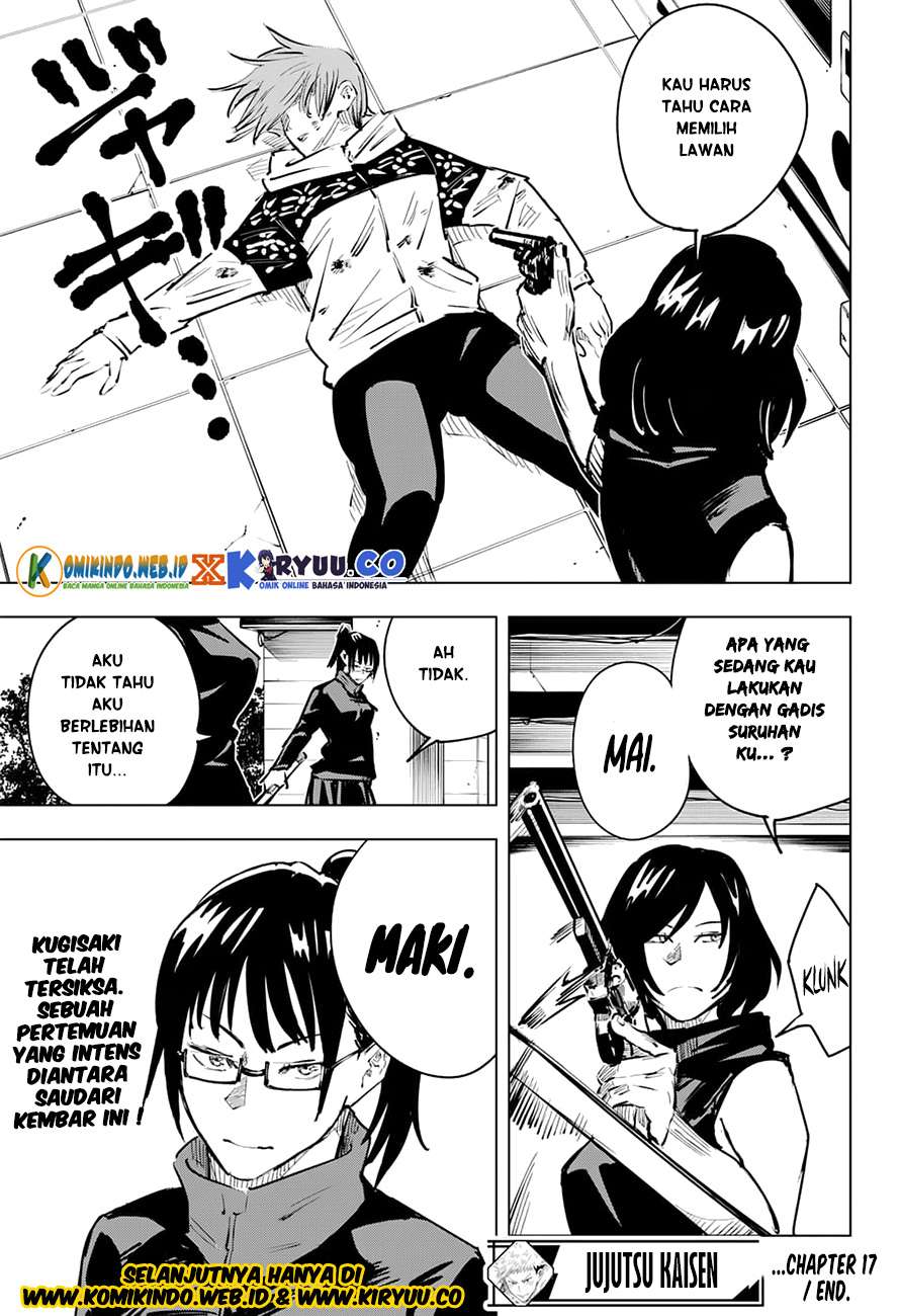 Jujutsu Kaisen Chapter 17 - halaman 22