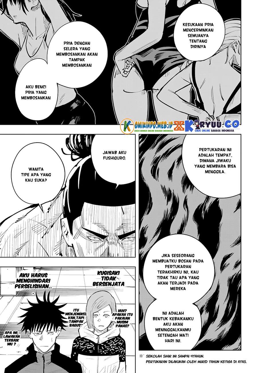 Jujutsu Kaisen Chapter 17 - halaman 6
