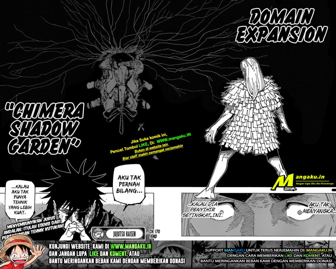 Jujutsu Kaisen Chapter 170 - halaman 15