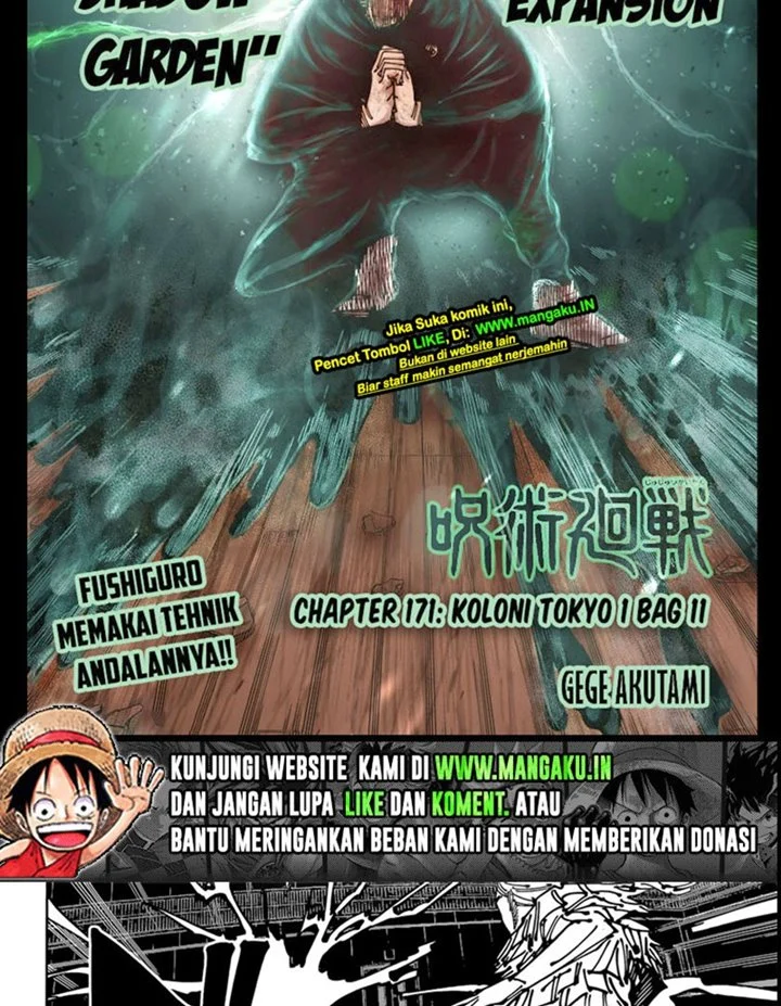Jujutsu Kaisen Chapter 171 - halaman 2