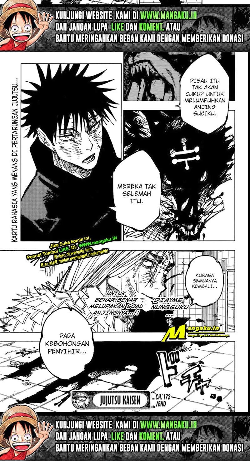 Jujutsu Kaisen Chapter 172 - halaman 12