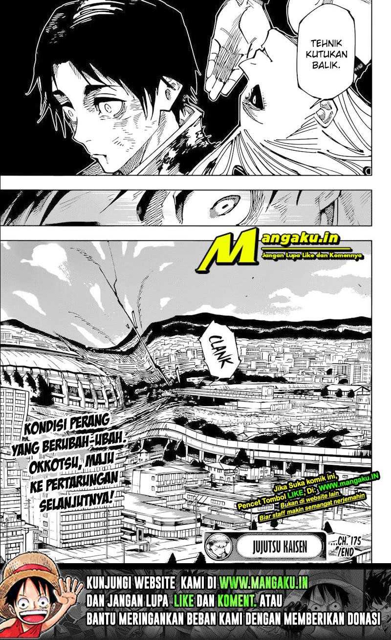 Jujutsu Kaisen Chapter 175 - halaman 11