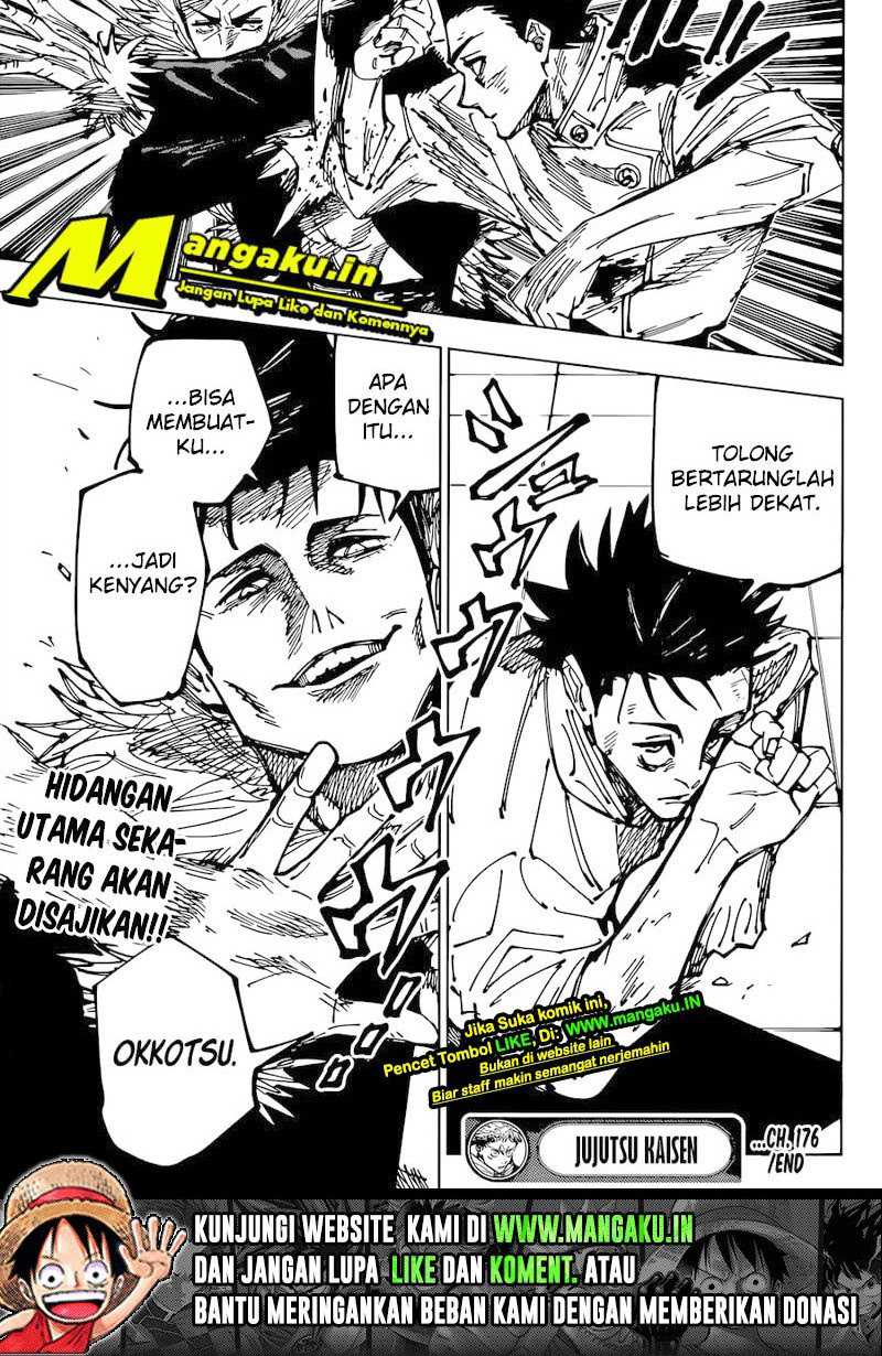 Jujutsu Kaisen Chapter 176 - halaman 14