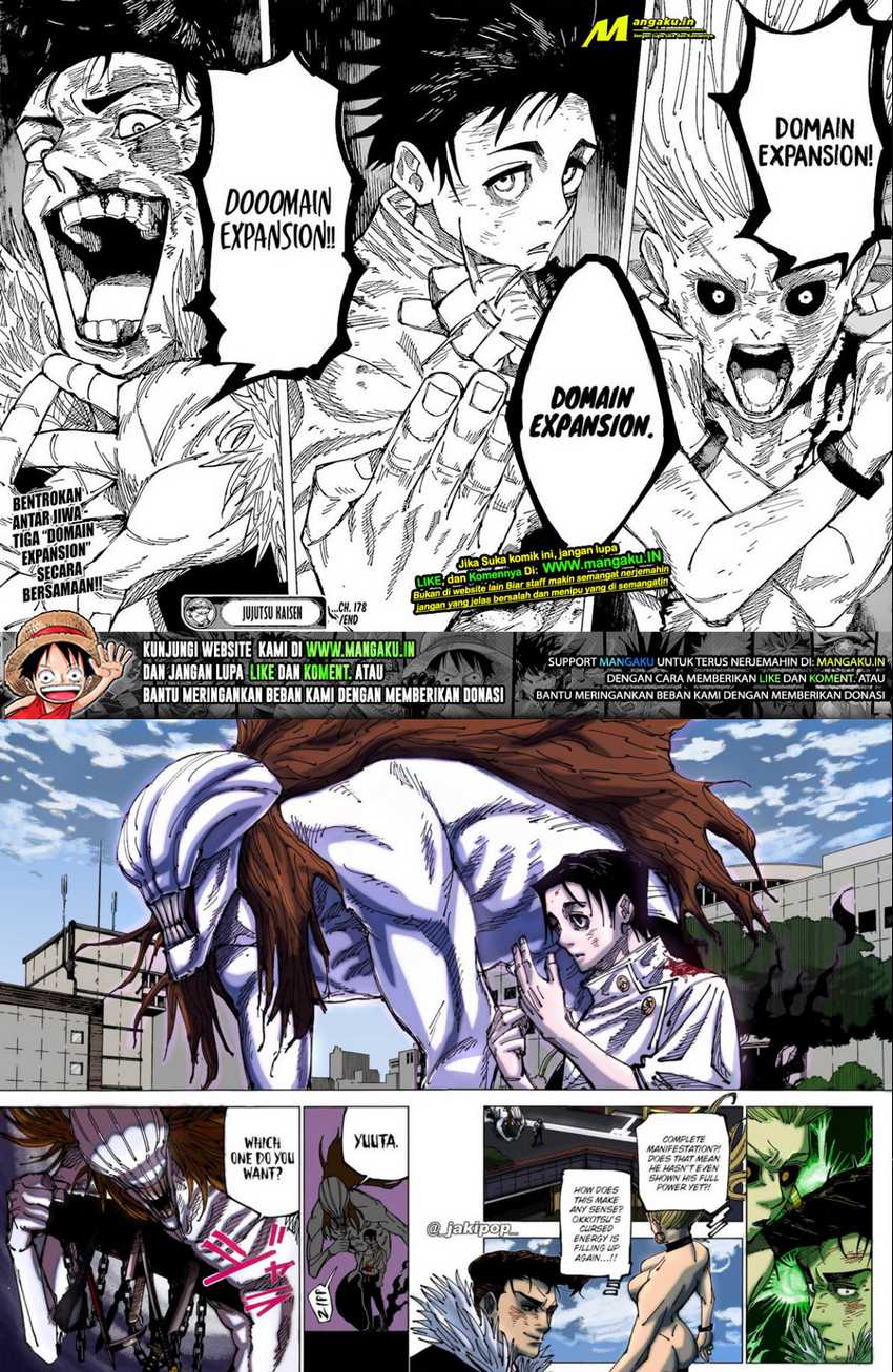 Jujutsu Kaisen Chapter 178 - halaman 12