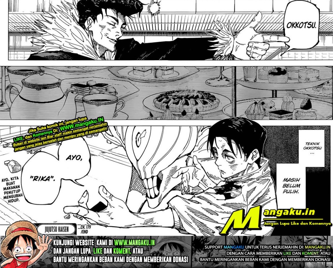 Jujutsu Kaisen Chapter 179 - halaman 12