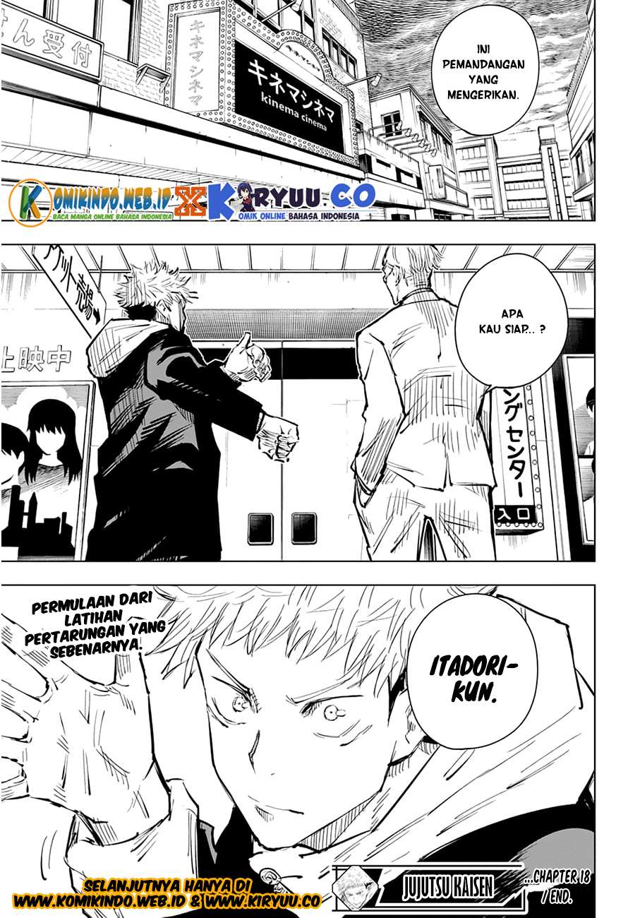 Jujutsu Kaisen Chapter 18 - halaman 22