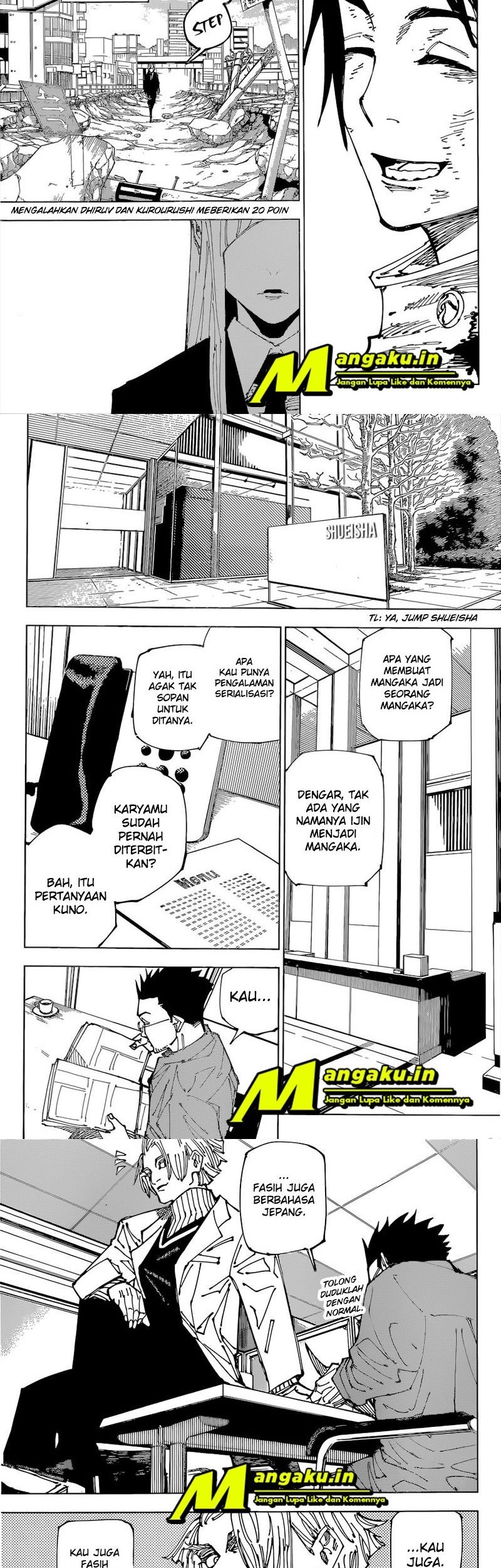 Jujutsu Kaisen Chapter 181 - halaman 8