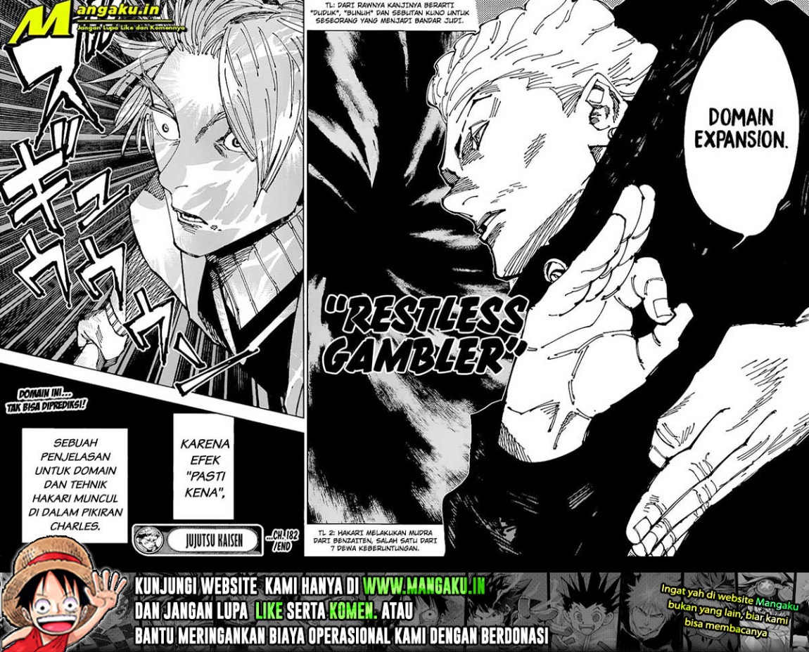 Jujutsu Kaisen Chapter 182 - halaman 12