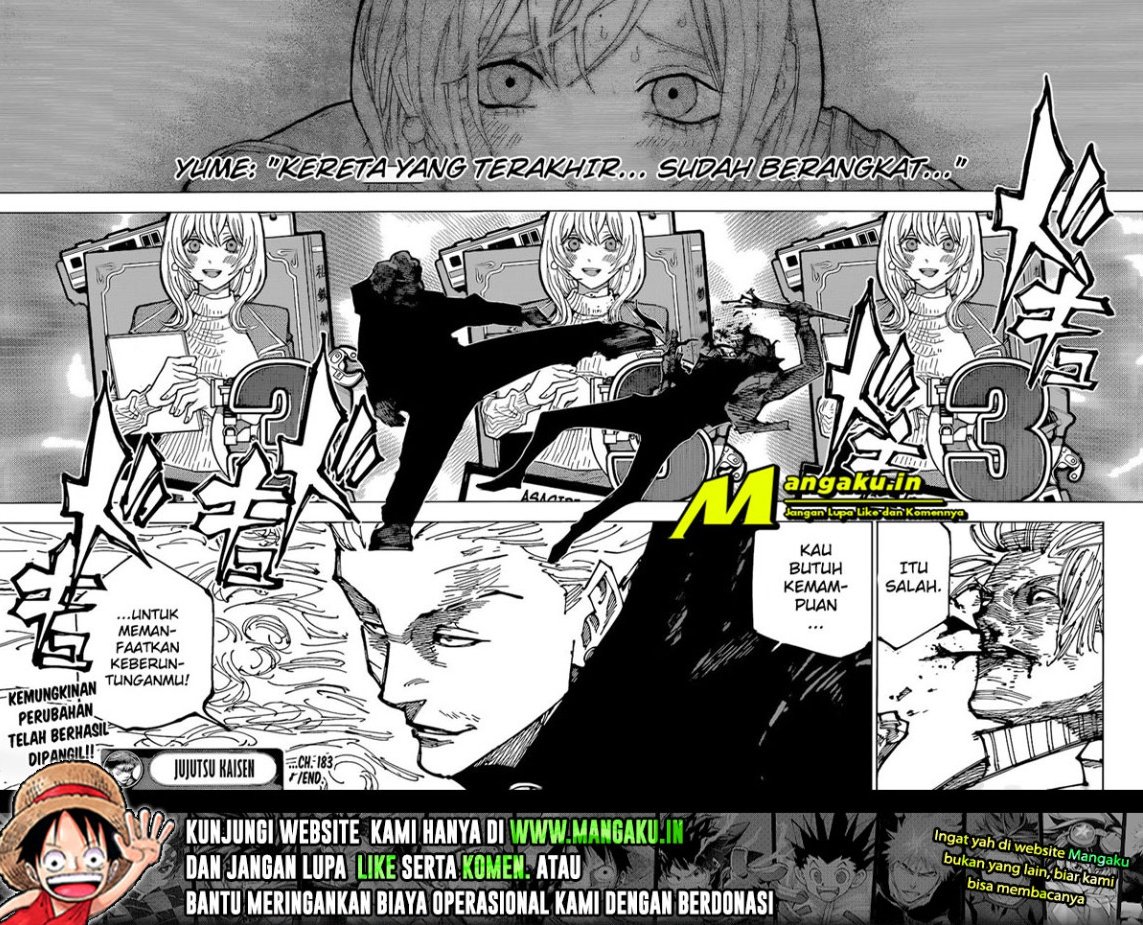 Jujutsu Kaisen Chapter 183 - halaman 19