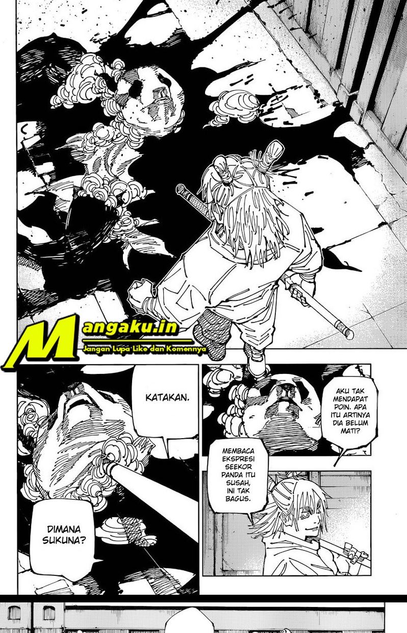 Jujutsu Kaisen Chapter 185 - halaman 17