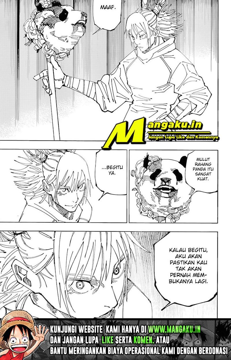 Jujutsu Kaisen Chapter 185 - halaman 18