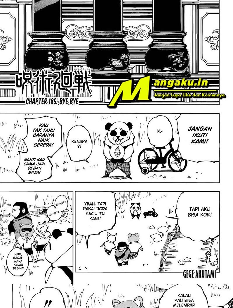 Jujutsu Kaisen Chapter 185 - halaman 4