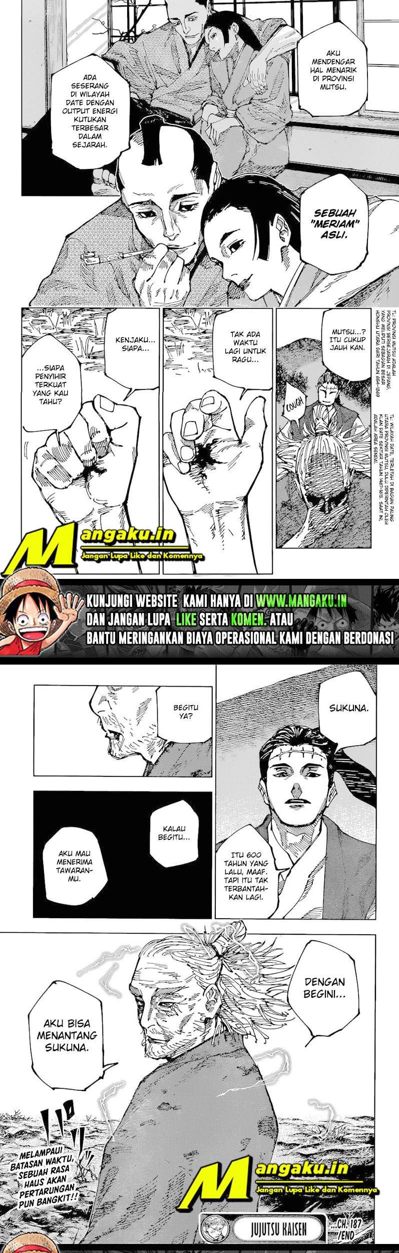 Jujutsu Kaisen Chapter 187 - halaman 16