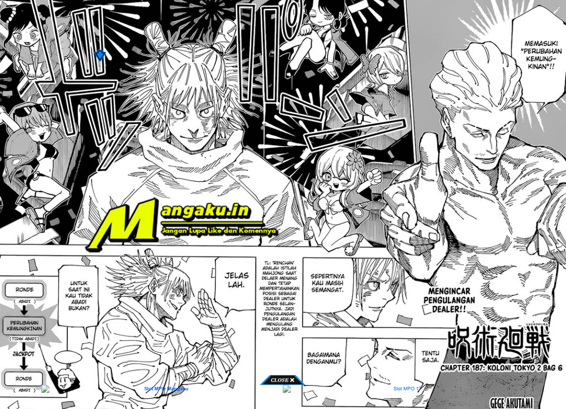 Jujutsu Kaisen Chapter 187 - halaman 2